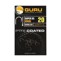 Guru LWGF Feeder Special XS Spade End Barbless Hooks